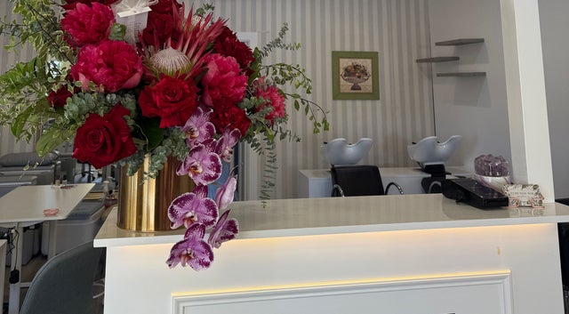 Lumi Haus Beauty Bar interior — clean, serene nail care space